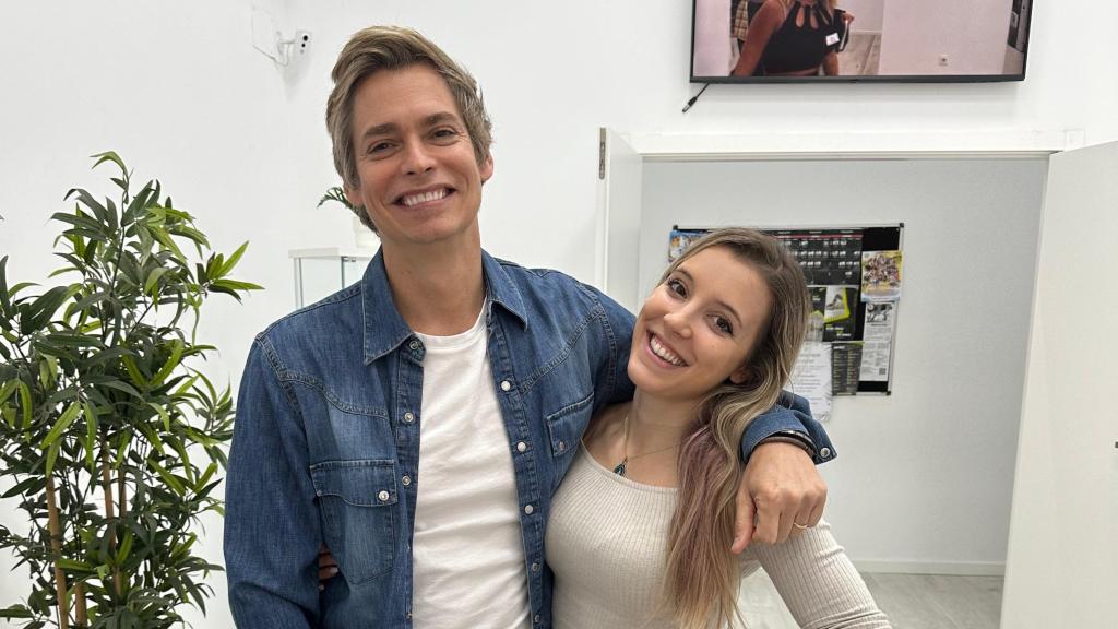 Yolanda Rufino junto a Carlos Baute en una foto de la semana pasada