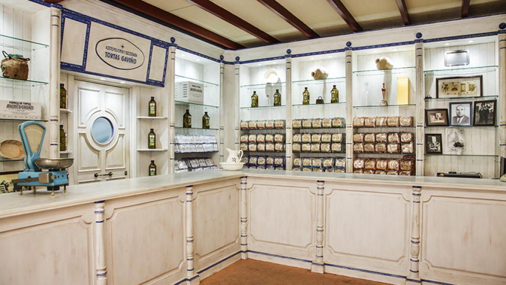 La tienda de Tortas Gaviño.