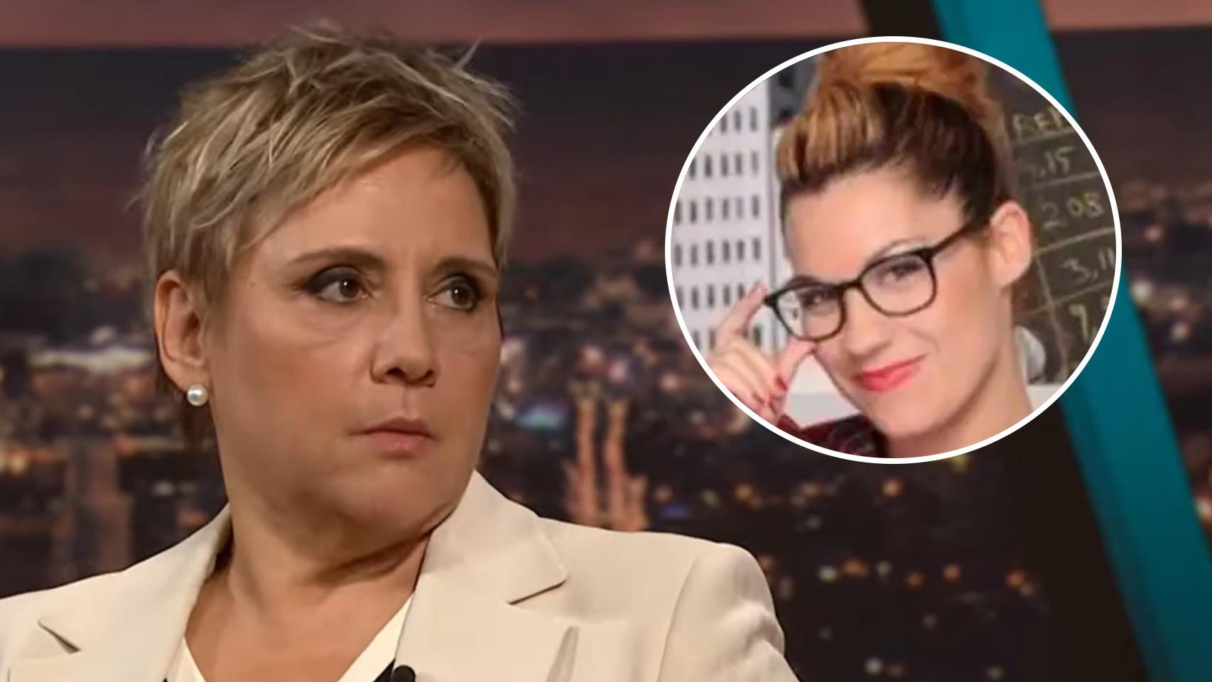 Glòria Serra llora la muerte de la periodista Itxaso Mardones.