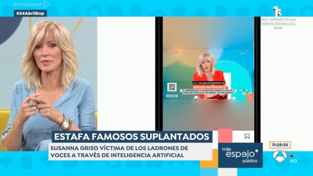 Susanna Griso en 'Espejo Público'.