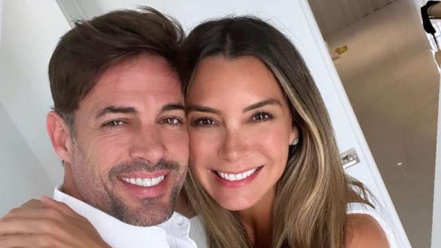 William Levy y Elizabeth Gutiérrez,  en una imagen de sus redes sociales.