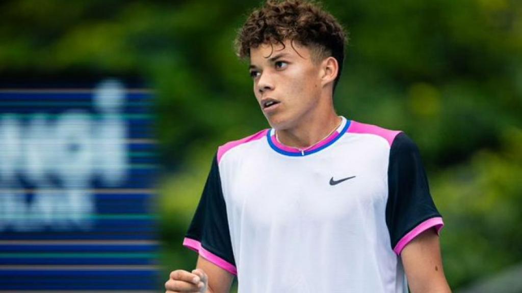 Darwin Blanch, durante un partido.