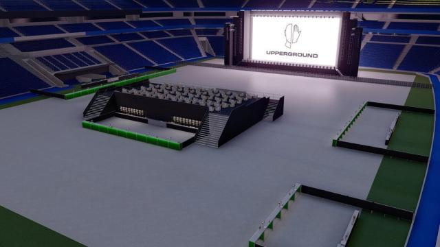 El nuevo Bernabéu organizado para el festival The Domingueros