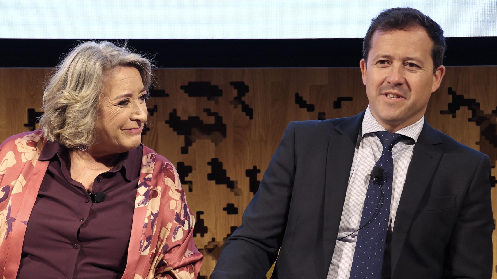 Esther Esteban y Carlos Velázquez.