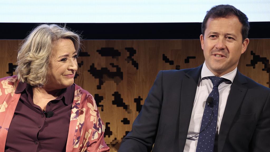 Esther Esteban y Carlos Velázquez.