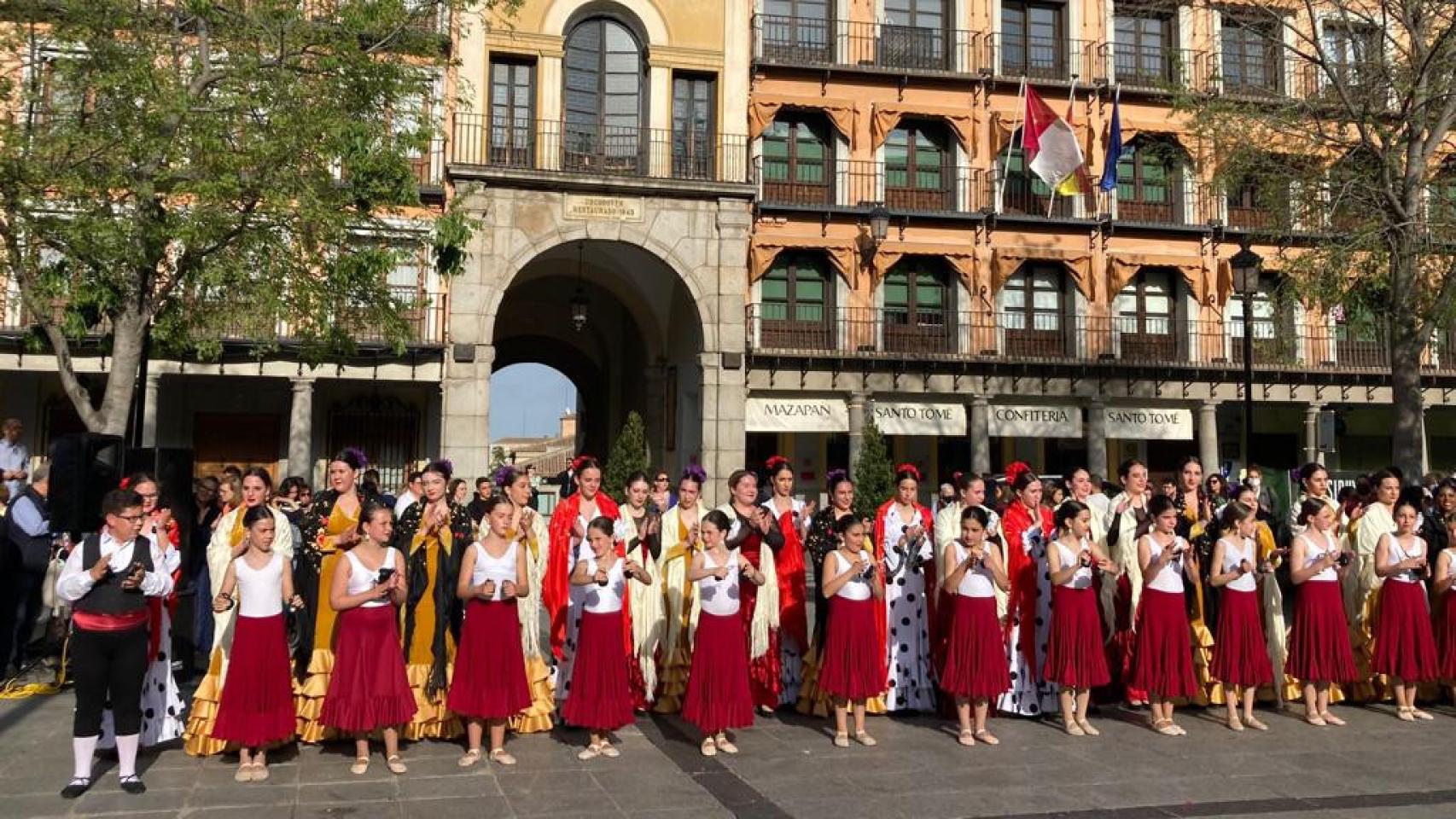 Día Internacional de la Danza en Zocodover en 2022. Foto: Trinidad Giles Estudio de Danza.