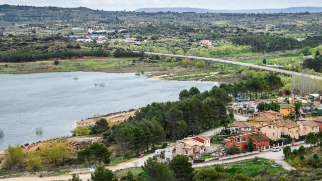El embalse de Entrepeñas, que junto al de Buendía surte al trasvase Tajo-Segura.
