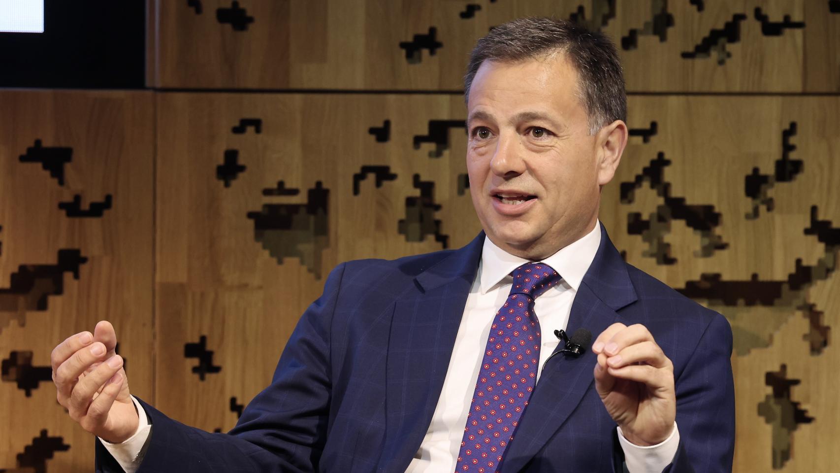 Manuel Serrano, alcalde de Albacete, en el foro del Club Conecta en Madrid.