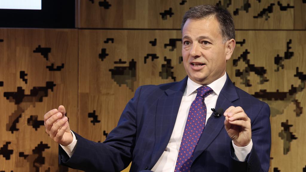 Manuel Serrano, alcalde de Albacete, en el foro del Club Conecta en Madrid.