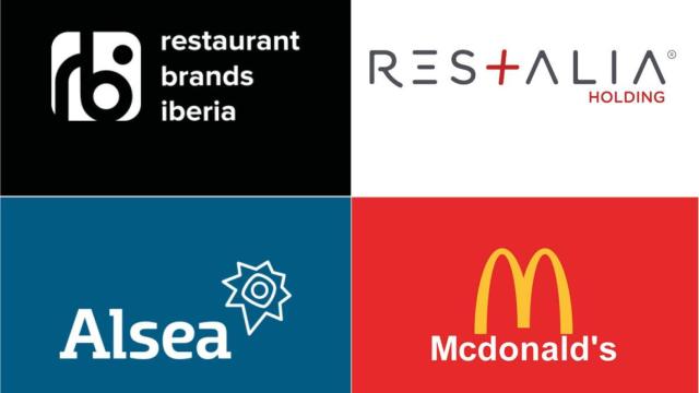 Burger King, Restalia, Alsea y McDonald´s.