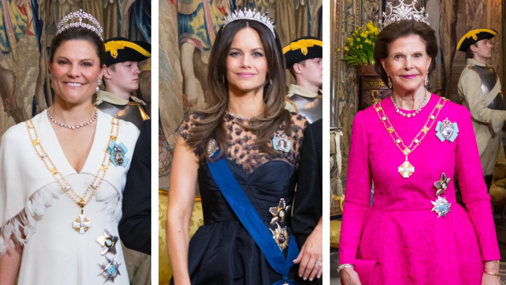 La Reina, la heredera y la princesa, en un montaje de Magas.