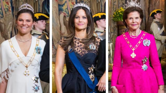 La Reina, la heredera y la princesa, en un montaje de Magas.