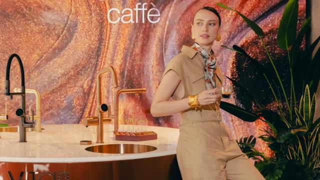 Un grifo que hace café: Gessi Vita