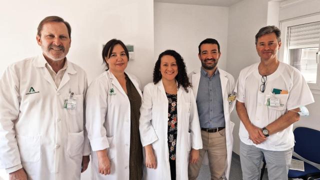 El equipo del Hospital Macarena que ha participado en esta investigación.