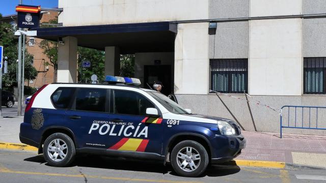 Un vehículo de la Policía Nacional.