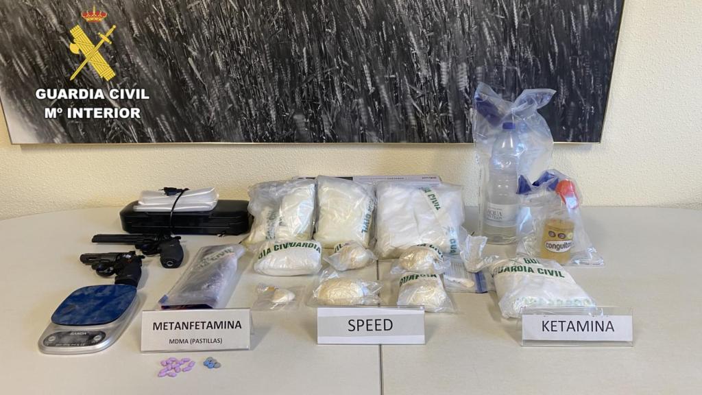 Droga incautada por la Guardia Civil