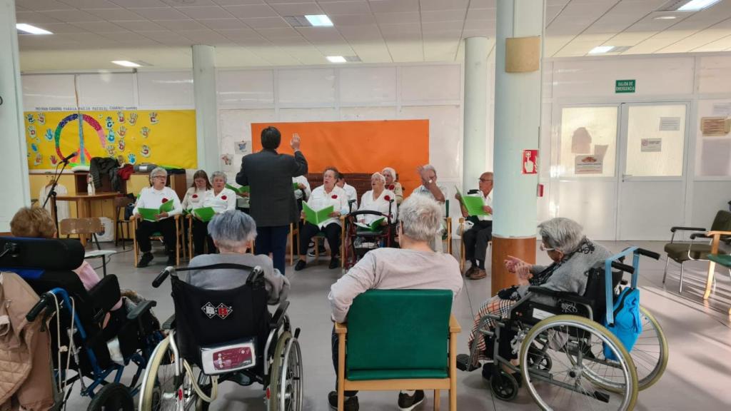 Ancianos en el proyecto Activa-T.