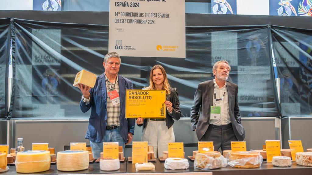 Los ganadores del certamen.