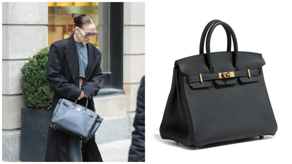 Jennifer López y el bolso.