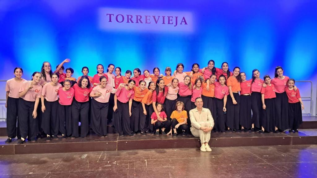 Durante el concurso de Torrevieja.