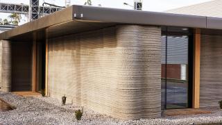 Casa de Havelar en plena construcción.