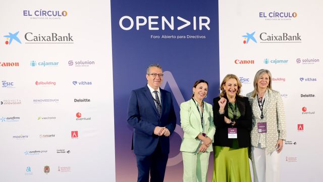 Toni Pérez, en la apertura de Opendir este jueves en Alicante.