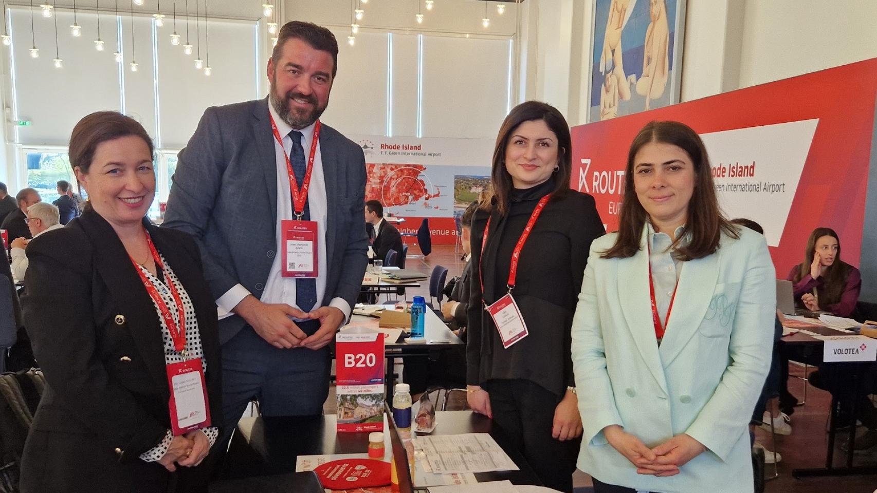Miembros del Patronato de Turismo Costa Blanca en Dinamarca.