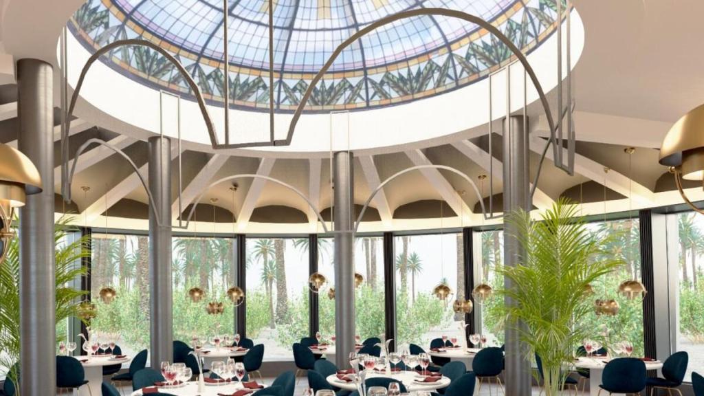 El proyecto de reforma del restaurante del parque municipal.