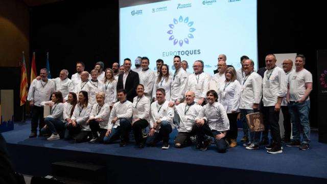 Los cocineros de Euro-Toques en su última asamblea en Benidorm.