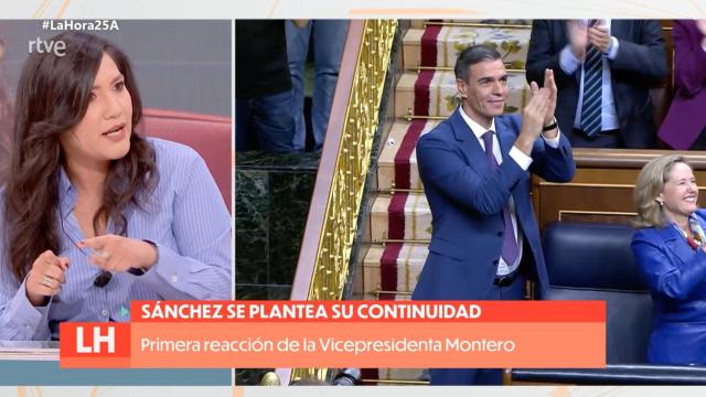 Laura Arroyo en 'La hora de La 1'.