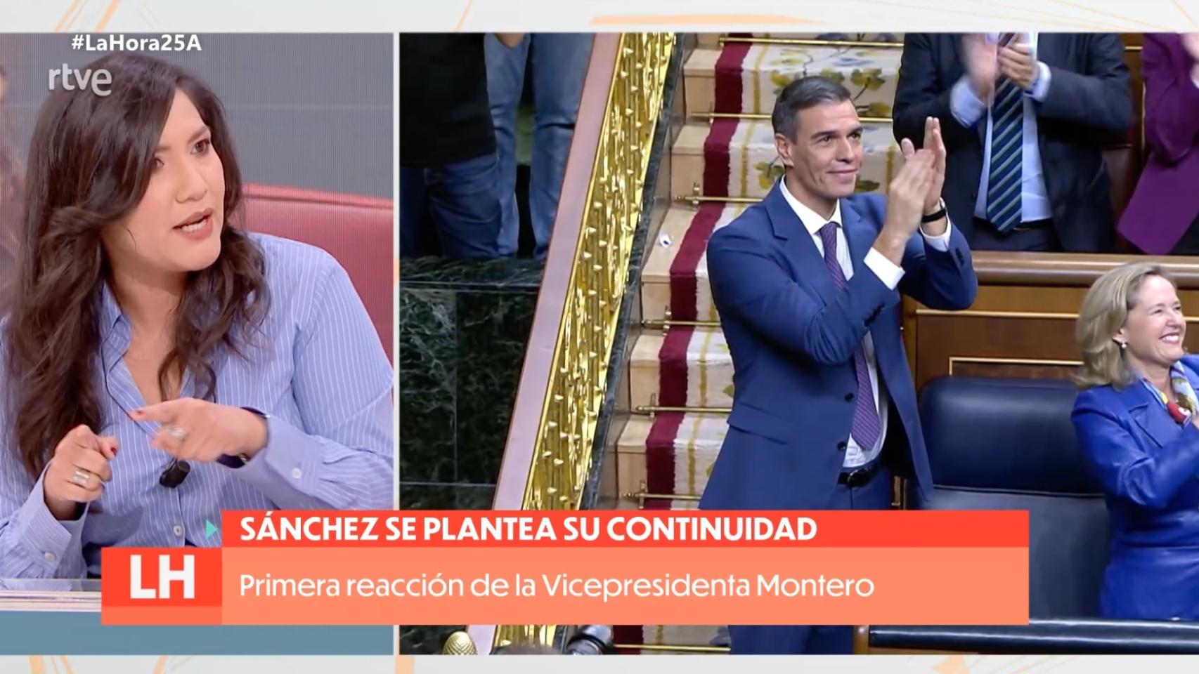 Laura Arroyo en 'La hora de La 1'.