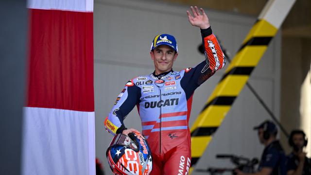 Marc Márquez sube el podio en la Sprint del GP de Las Américas (Austin, Texas - EEUU)