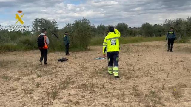 Dispositivo de búsqueda de un anciano en Escalona (Toledo)