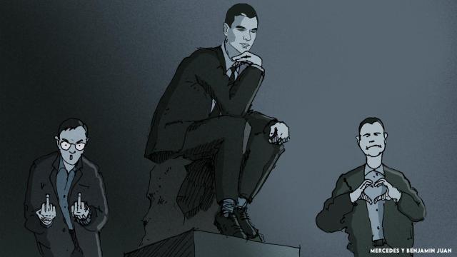 'Un futuro incierto', ilustración de Marcedes y Benjamín Juan.