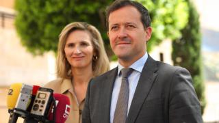 Carlos Velázquez junto a Paloma Martín. Foto: PP.