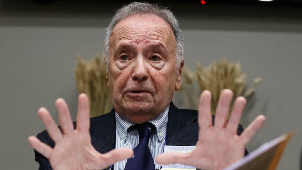 El secretario general y líder de Manos Limpias, Miguel Bernad, el pasado mes de marzo en Madrid.