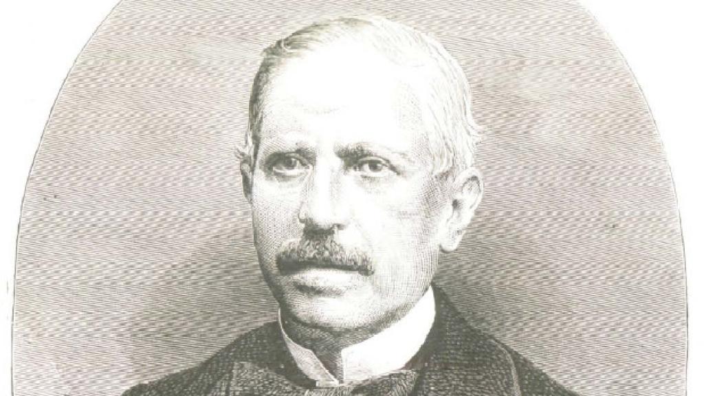 Xilografía de Estanislao Figueras, primer presidente de la República, publicada en 'La Ilustración Española y Americana'.