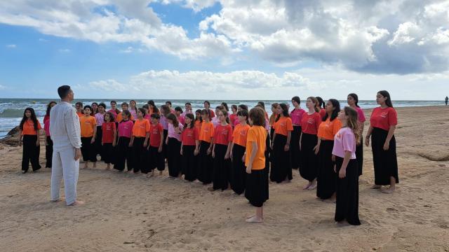 El Coro Las Veredas, de Colmenarejo, en Torrevieja.