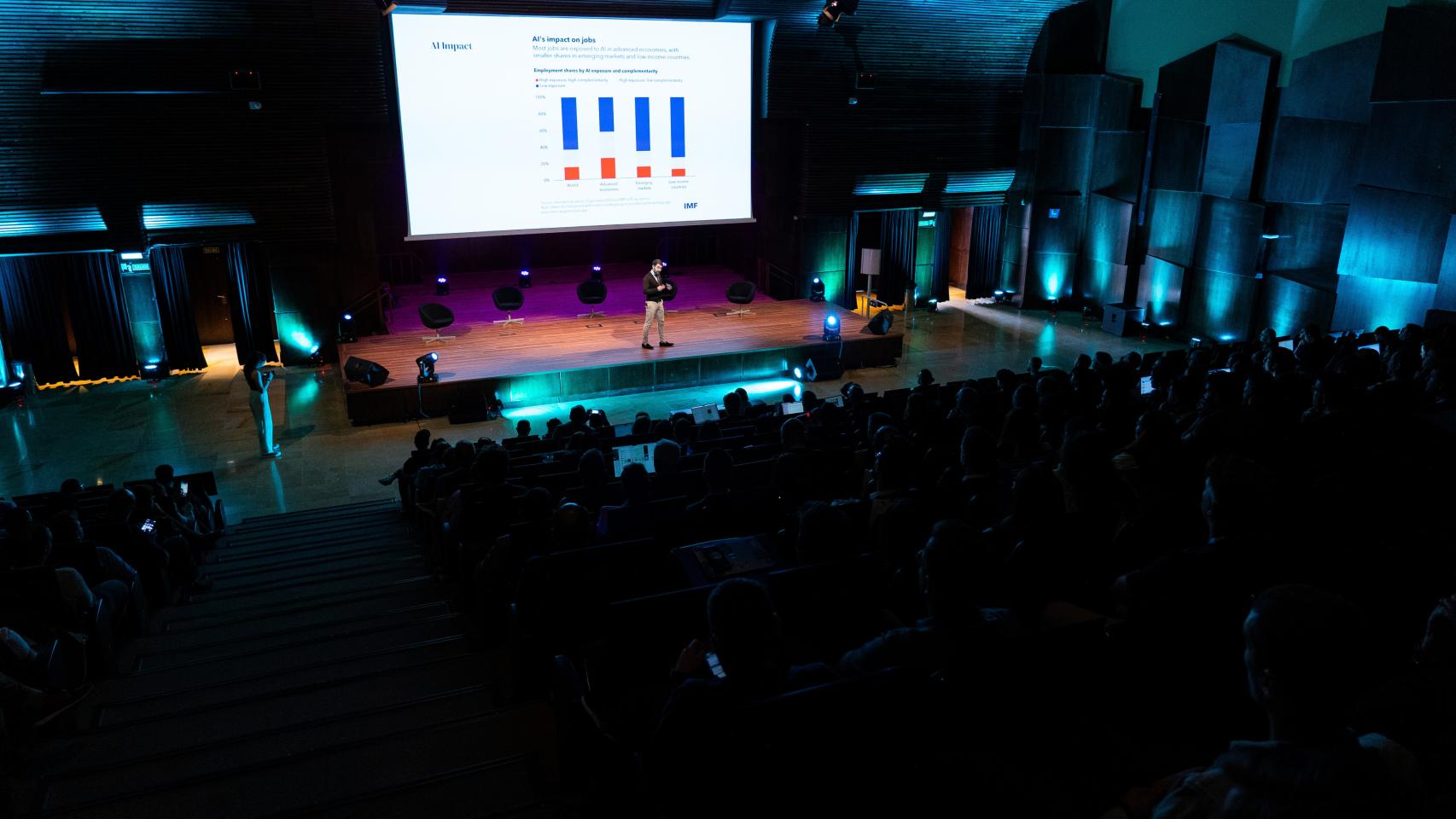 Un instante del AI Tech Summit.