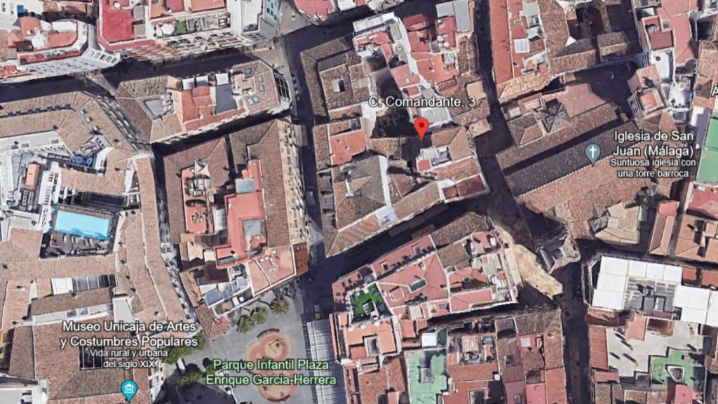Localización de los inmuebles en los que Persépolis Invesment va a desarrollar su proyecto de apartamentos.