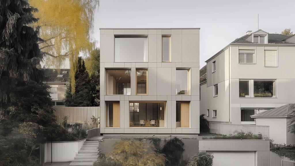 Uno de los posibles diseños de vivienda prefabricada de AUAR