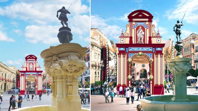 Recreación de la portada del Corpus Christi 2024 presentada por el Ayuntamiento.