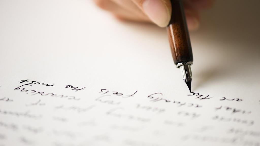 Escribir una carta.