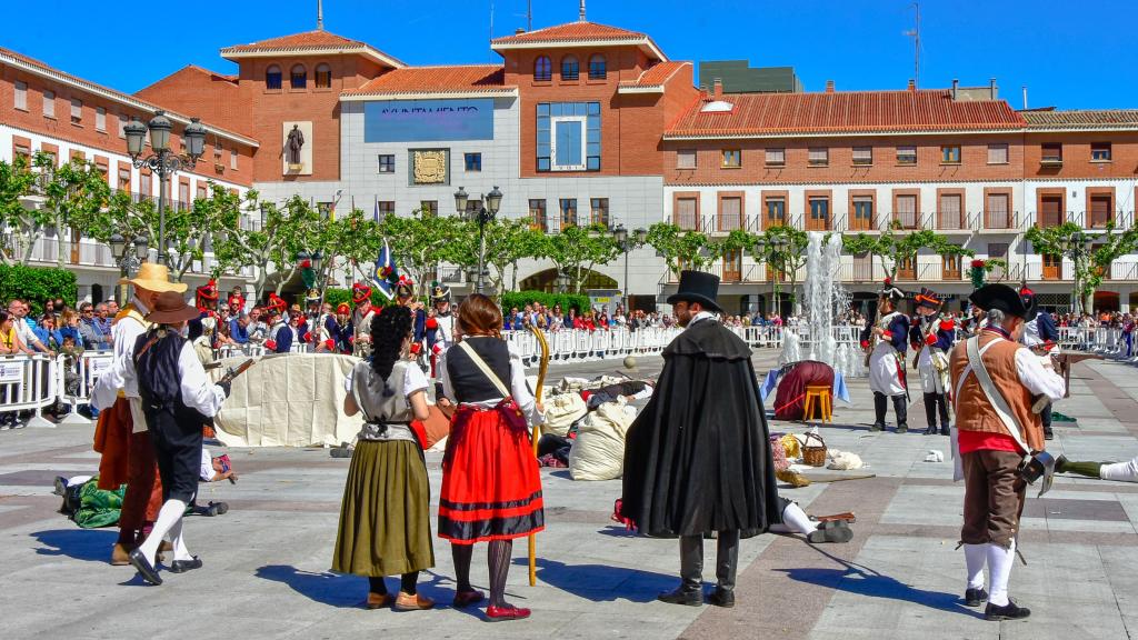 Recreación del levantamiento del 2 de mayo en Torrejón.