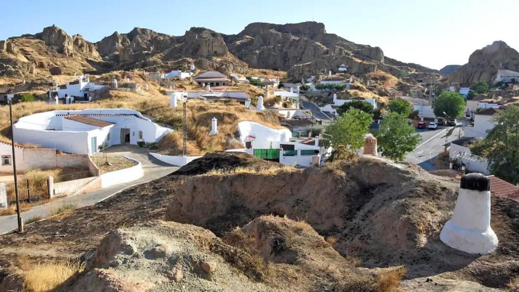 Las casas-cueva de Guadix.