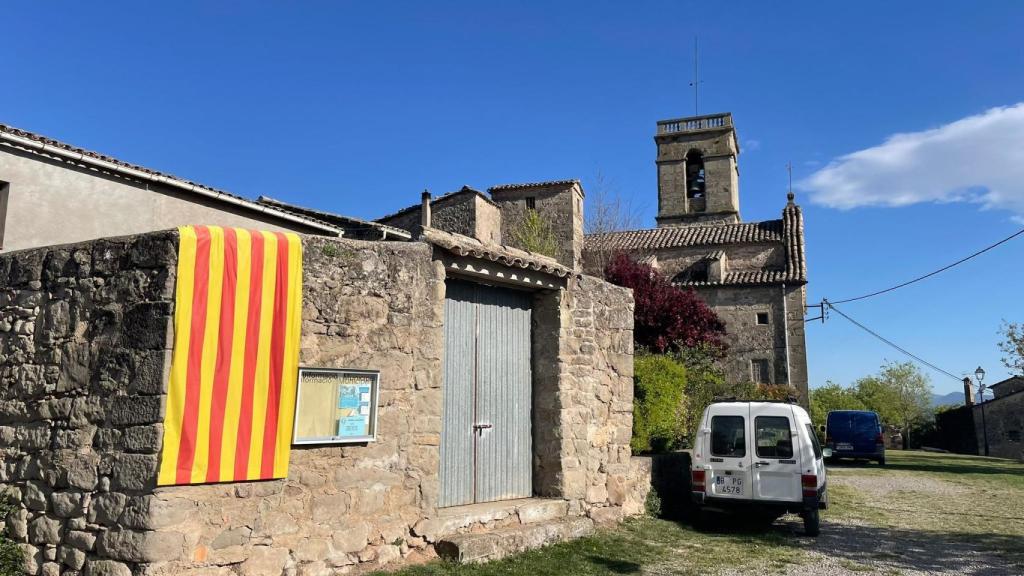 Vista de uno de los tres núcleos urbanos de Sant Martí d'Albars.