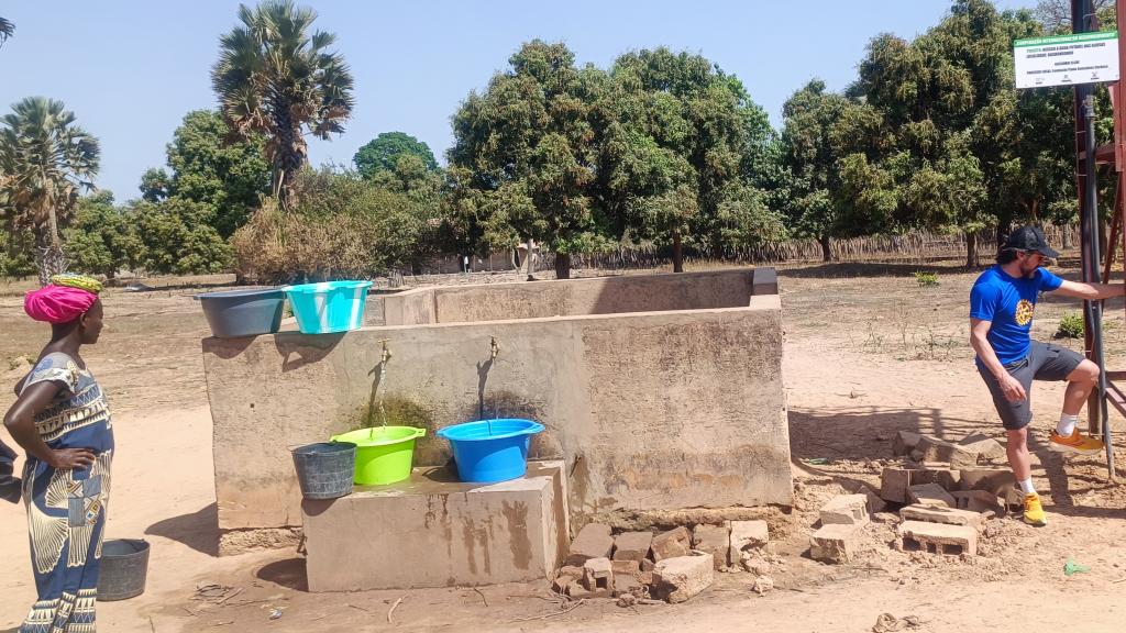 Los puntos creados para garantizar el acceso al agua.