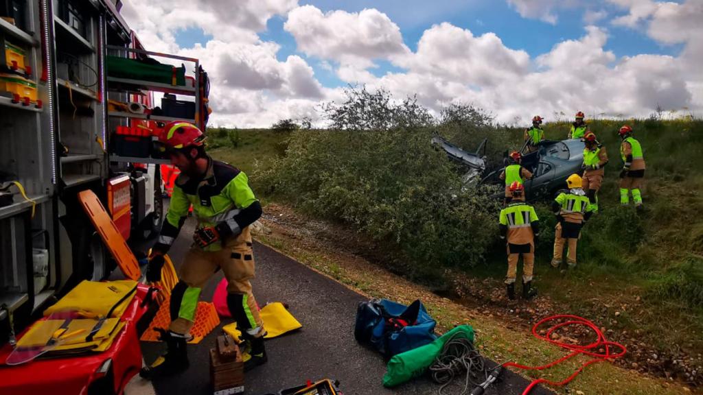 Accidente mortal en Cebrones del Río