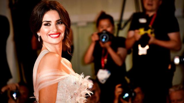 Penélope Cruz en el Festival de Venecia de 2019.