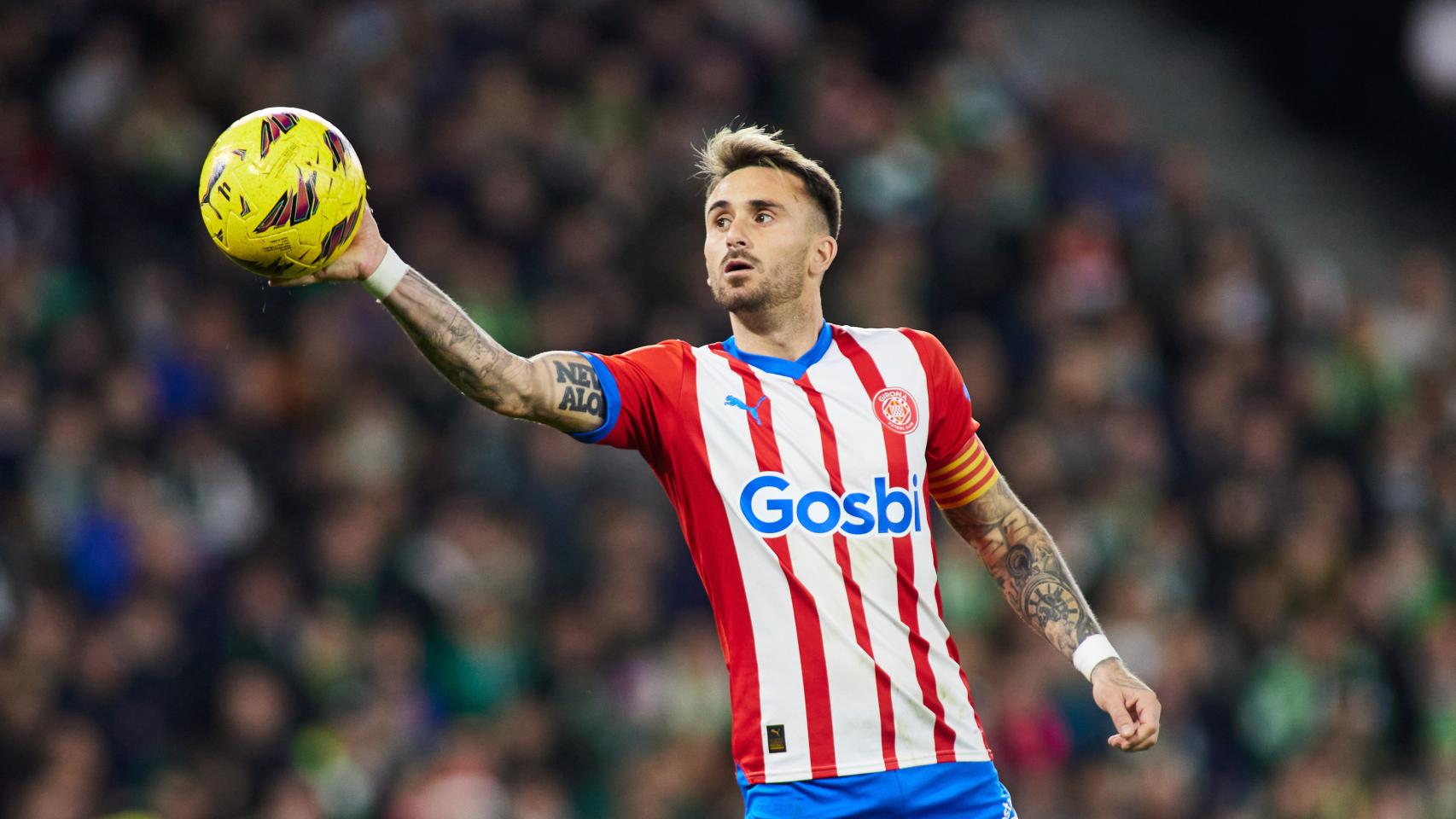 Aleix García, centrocampista del Girona F. C.
